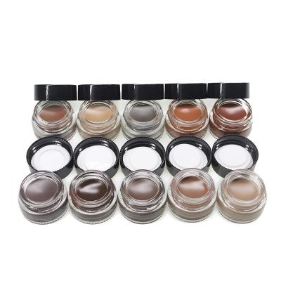 China 11 Colors Private Label Eyebrow Waterproof Wholesale Gel Waterproof Eyebrow Pomade for sale