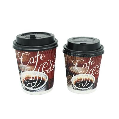 China Disposable Take Away Coffee Paper Cup Espresso Disposable High Quality Paper Cup for sale