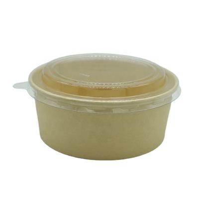 China Recyclable Custom Printed Eco - Friendly Bamboo Paper Pulp Pasta Bowl Noodle Paper Bowl for sale