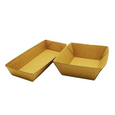 China Customized Disposable Take Away Hot Dog Paper Packaging for sale