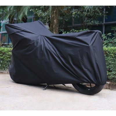 China Outdoor Waterproof Motorcycle Mountain Bike Rain Cover 210D Durable Anti-UV Bicycle Protective Cover Motorcycle Cover Raincoat for sale