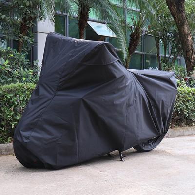 China Motorcycle Waterproof Cover 210T UV Protection Motorcycle Cover Waterproof Durable Lightweight Double Stitched Cover for sale