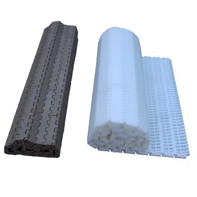 China Food Grade Plastic Modular PVC While Moving Conveyor Belt For Barley Malt Conveyor for sale