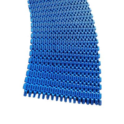 China Food Grade White / Blue Plastic Modular Side Plastic Flexible Conveyor Belt In Conveyors for sale