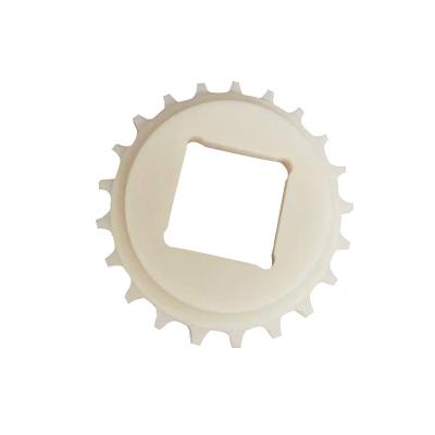 China Factory Injection Plastic Nylon Helical Gear Machine Spare Parts Plastic Nylon Gears for sale