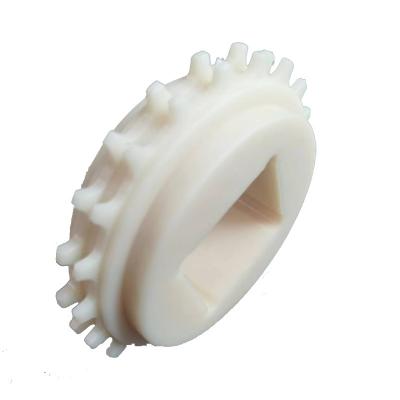 China factory gear helic plastic nylon gears plastic nylon gear nylon drive sprocket for mixer for sale