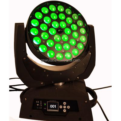 China Event 36*10W RGBWAUV LED Moving Head Wash Light For Events And Rental for sale