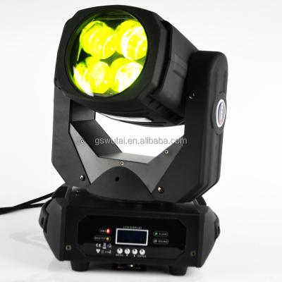 China Event DMX Disco Light 4X25W RGBW LED Beam Moving Head Light for sale