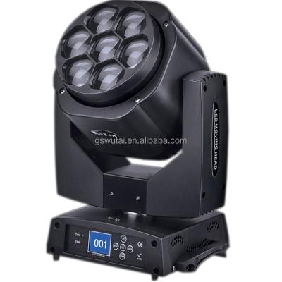 China Event DJ and Pro Disco Lighting 7X15W RGBW Bee Eye LED Moving Head Wash for sale