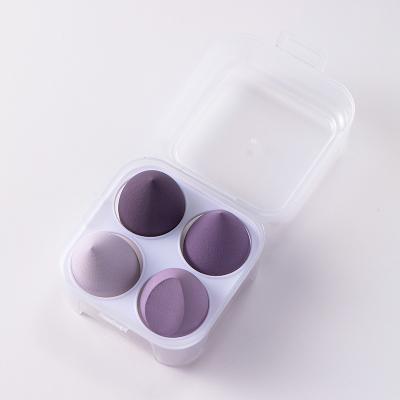 China Super Soft Blue Color Cosmetic Sponge Gradient 1pcs Gradient 1pcs Makeup Beauty Blender Beauty Blender Custom Logo 4pcs 8pcs Set 2 for sale