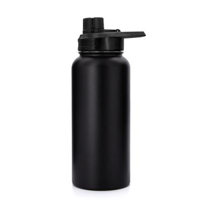 China OEM PORTABLE Gift Logo Double Wall Vacuum Flask insulated cable-lid 12oz 18oz 22oz 24oz 32oz 40o stainless steel water bottle termos straw for sale