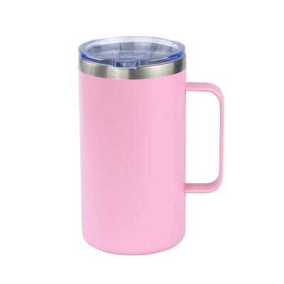 China 12oz 15oz 14oz Disposable Custom Logo Coffee Mug Insulated Stainless Steel Mugs With Lid Cute Colorful Stainless Steel Coffee Travel Mug for sale