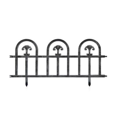 China Cheap Home Outdoor Garden Easily Assembled Decorative Plastic Edge Fence for sale