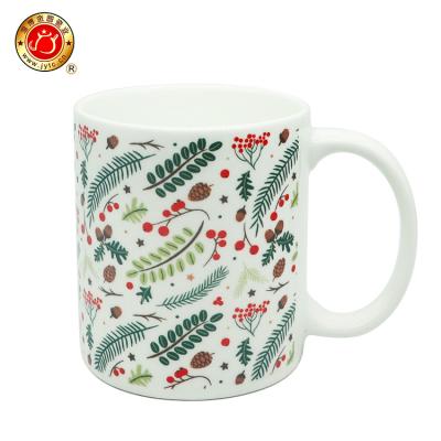 China Full Decal Disposable Printing Ceramic Cup Gift Ceramic Coffee Mug for sale