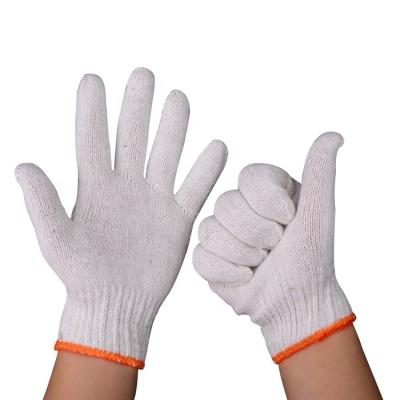 China General Purposes Wholesale Regular Style String Knitted Protective Hand Safety Gloves Working Gloves for sale