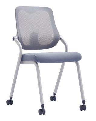 China (Height) Adjustable Chairs Provide Ergonomic Swivel Mesh Computer Office Staff Chair Without Wheel for sale