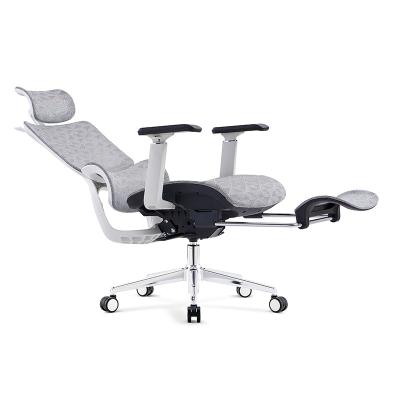 China Swivel Adjustable Comfortable Executive Chair (Height) Ergonomic Office Chairs Padded Mid-Back Office Computer Desk Chair for sale