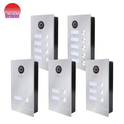 China MP3/MP4 player multi memory and picture name plate apartment video intercom access control system for apartment 10 inch video doorphone for sale