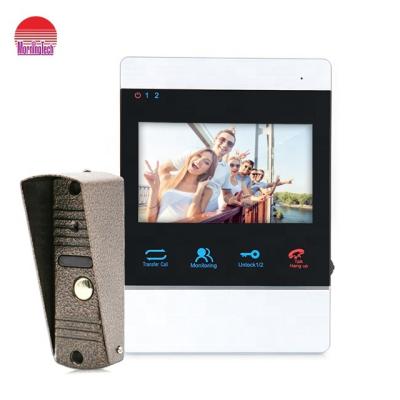 China Morningtech 4 Inch Video Intercom AHD720P Video Door Phone Connect Up To 6 Indoor Monitor 94401A+94201-AHD960 for sale