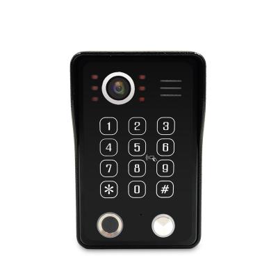 China Waterproof / Waterproof Handsfree Morningtech IP Door Security Camera With Metal Fingerprint Biometric Access Control for sale