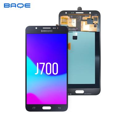 China Mobile Phone OLED LCD Screen For Samsung Galaxy J7 2015 J700 Show Oled Touch Pantalla Factory Direct Sales ZC-SJ7O for sale