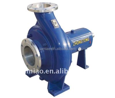 China Papermaking field stainless steel semi-open impeller starch centrifugal pump, sewage pump for sale