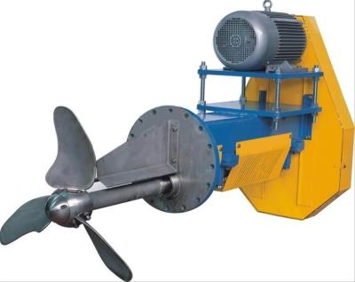 China Viscous Liquid Electric Horizontal Pulp Tank Mixer Side Entry Mixer Agitator for sale