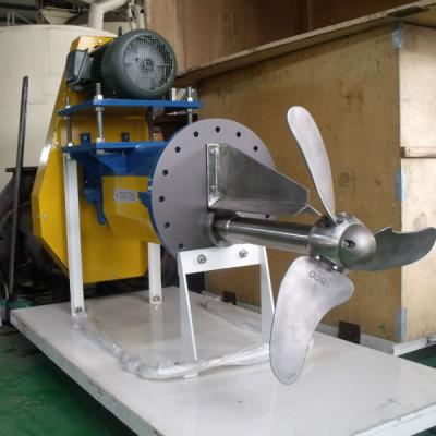 China Liquid Blades Motor Driven Adjustable Agitator For Pulp Tower for sale