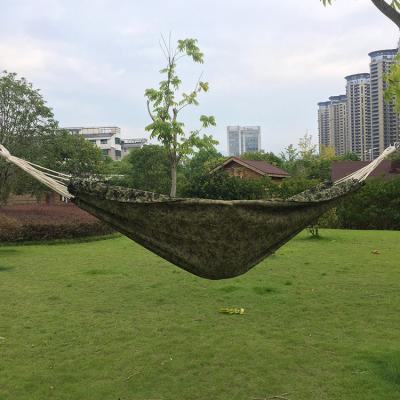 China Outdoor Oxford Green Cloth Marine Camouflage Outlet Factory Style Hammock Chair Leisure Dirt-resistant Outdoor Camping Hanging Swing for sale