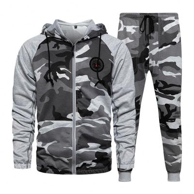 China New Products Customized Breathable Spring Suit Embroidery Jogging Sweatsuit Customized Tracksuits For Men for sale