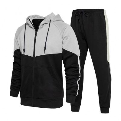 China Breathable Free Sample Jogging Anzug Plain Sweatsuit French Terry Tracksuit for sale