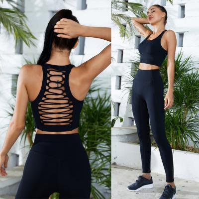 China Sexy Breathable Yoga Sets for sale