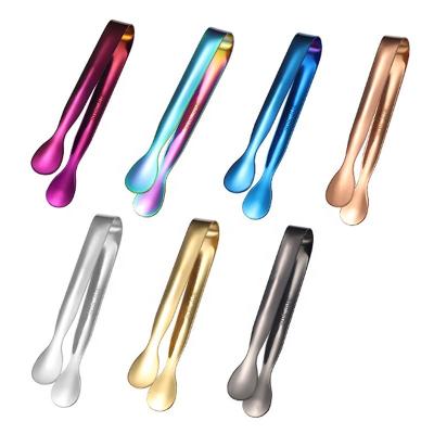 China Viable High Quality Ice Cube Tong Stainless Steel Utility Tongs for sale