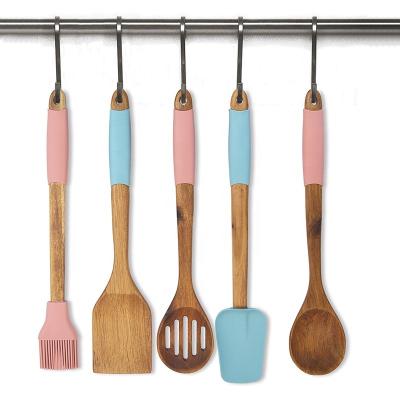 China Best Sustainable New Products 5-Piece Cooking Tools Kitchen Utensil Set for sale