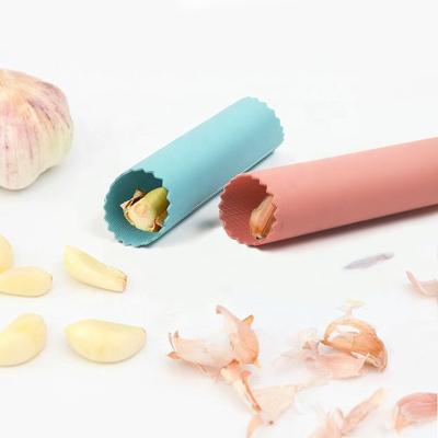 China Viable Garlic Peeler, Silicone Garlic Roller Peeling Tube Tool for Kitchen Useful Tools for sale