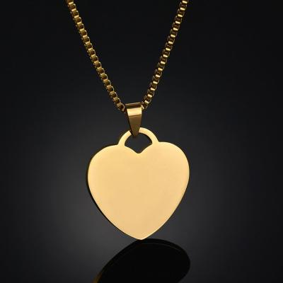 China Wholesale FASHIONABLE Women Heart Necklace Personalized Tasty Ladies Heart Necklaces Chakra Pendants for sale