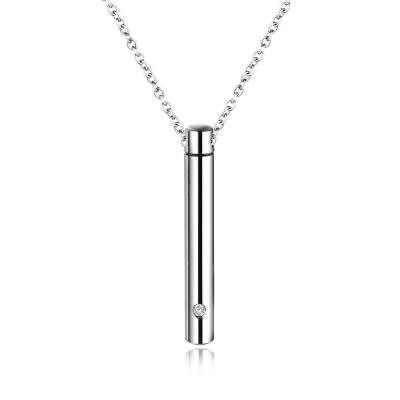 China Fashionable Hot Exquisite Commemorative Exquisite Cremation Cremation Urn Keepsake Stainless Steel Stainless Steel Pet Jewelry Pendant Necklace for sale