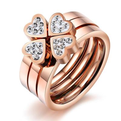 China Latest Fashion Diamond Engagement Ring from Unique Rose Gold Wedding Rings Design from BOHEMIA Jewelry Manufacturer for sale