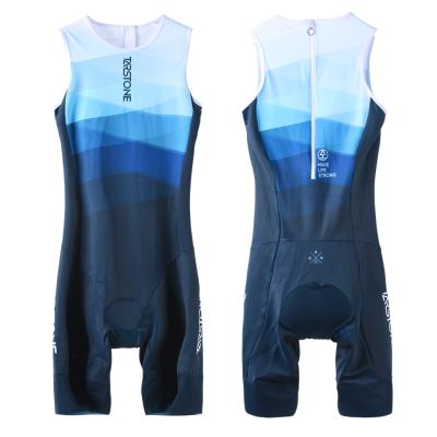 China Men's Breathable Quick-Dry Lightweight Tri Suit Clothing Triathlon OEM Cycling Tank Top for sale