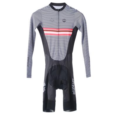 China Tarstone Breathable Free Design Women Sleeve Long Skin Cycling Suit Triathlon Women Cycling Clothing for sale