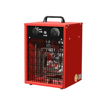 China Portable Electric Machinery Repair Shops 3000w Air Fan Heater Heating Machine For Home for sale