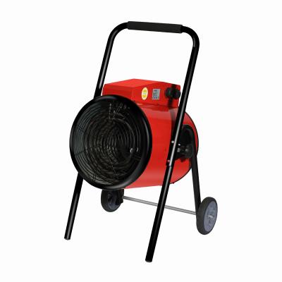 China Industrial Machinery Repair Shops New Cradle Wheel Structure Electric Heating Element Air Heater for sale