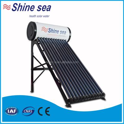 China Color Steel China Made Solar Energy Products Compact Integrated Pressurized Home 200L Solar System for sale