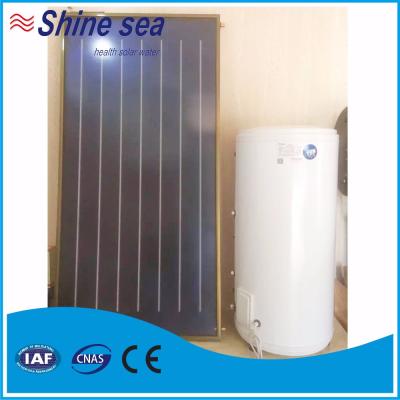 China Home Bath Flat Plate Water Heater Split Solar Panel System for sale