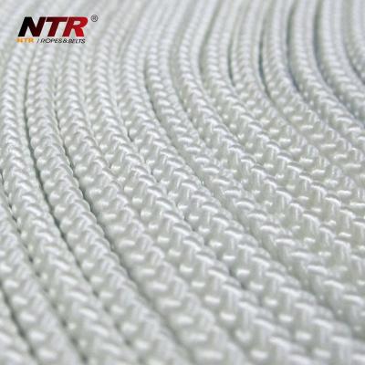 China Double braid tarpaulin with high quality braided core polypropylene rope for sale