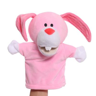 China Plush Factory Wholesale Custom Cute Animal Plush Adult Cheap Hand Puppet for sale