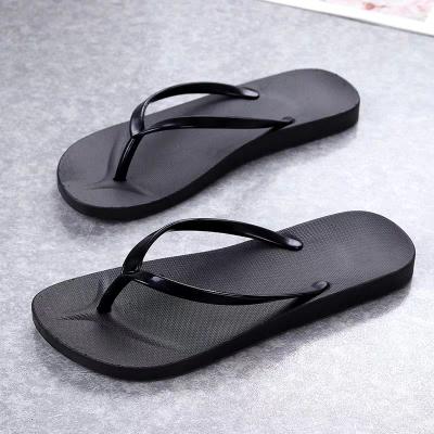 China 2021 summer fashion durable soft beach flip flops slippers for sale