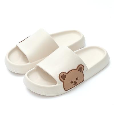 China Men's Sandals Non-slip Bear Teddy Bear Slippers Summer Cute Lightweight Home Female Indoor Sandals Couples And EVA Slippers for sale