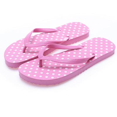 China Custom Logo Beach Summer Casual Anti-slippery Slides Flip Flops Sandals for Women and Ladies for sale