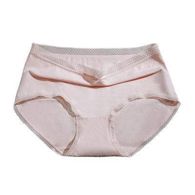 China Antibacterial Custom Women Branded Underwear Women Logo Cotton for sale